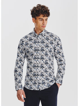 Pako Lorente Pako Lorente Koszula P25WN-1X-035 Biały Slim Fit
