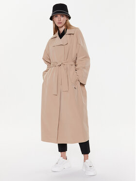 Calvin Klein Jeans Calvin Klein Jeans Trencz J20J220337 Beżowy Oversize