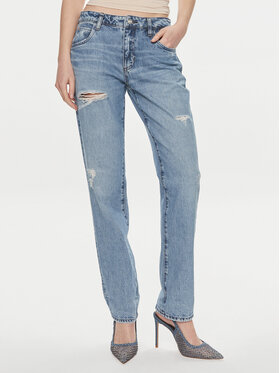 Guess Guess Jeansy Celia W4GA0Q D5BS0 Granatowy Relaxed Fit