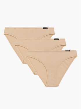 Atlantic Atlantic Figi klasyczne flat elastic sport Beżowy