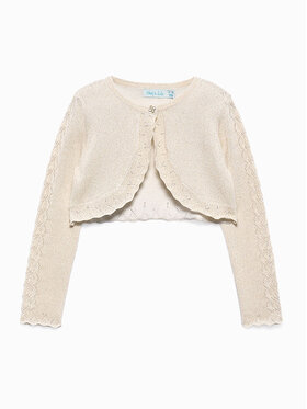 Abel & Lula Abel & Lula Bolerojäckchen 5304 Beige Regular Fit