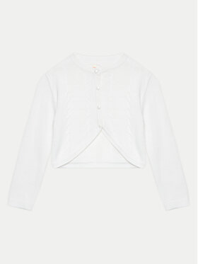 Coccodrillo Coccodrillo Cardigan WC4172201EJG Écru Regular Fit