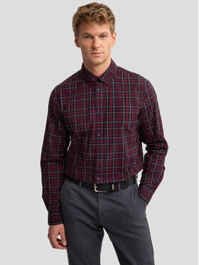 BIG STAR BIG STAR Koszula IWMESO_906_140 Bordowy Classic Fit