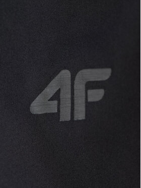 4F 4F Koszulka techniczna YOGA Czarny Slim Fit