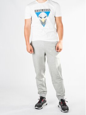 Bikkembergs Bikkembergs Παντελόνι υφασμάτινο C 1 52B GS E B066 Γκρι Regular Fit