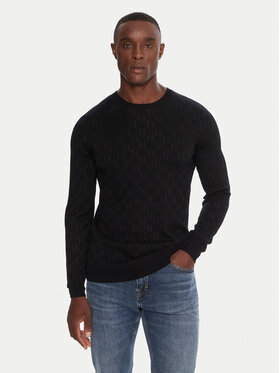 KARL LAGERFELD KARL LAGERFELD Megztinis 655018 554302 Juoda Regular Fit
