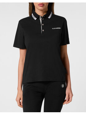 Plein Sport Plein Sport Polo 9335 Czarny Regular Fit