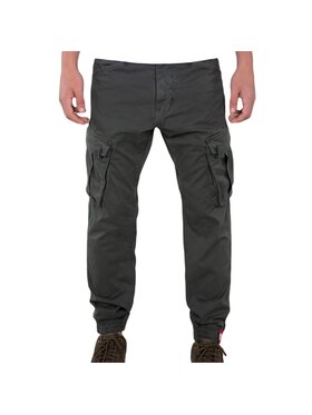 Alpha Industries Alpha Industries Spodnie materiałowe AI.116203-136-29 Szary Carrot Fit