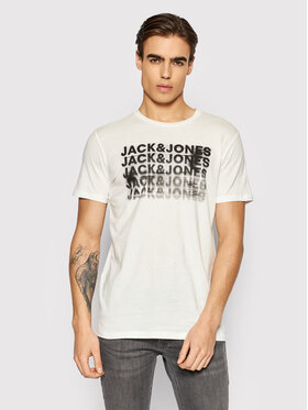 Jack&Jones Jack&Jones Póló Dust 12198033 Fehér Regular Fit