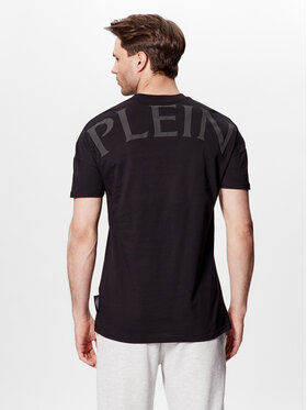 Plein Sport T-shirt SACC MTK6031 SJY001N Crna Regular Fit