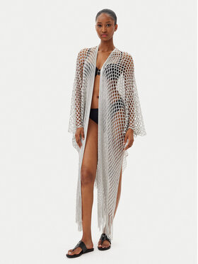 Selmark Selmark Kimono BC197 Silberfarben Relaxed Fit