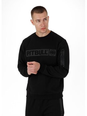 PITBULL PITBULL Bluza Beyer Czarny Regular Fit