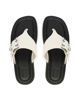 Tommy Jeans Tommy Jeans Джапанки Tjw Buckle Sandal EN0EN02948 Бял