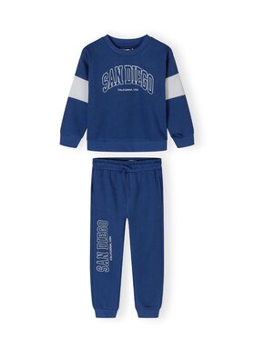 MINOTI MINOTI Bluza 23fleece130 Niebieski Regular Fit