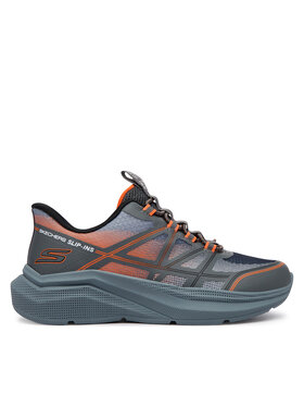 Skechers Skechers Αθλητικά Microspec Velocity - Grid-Shift 404220L/CCOR Γκρι