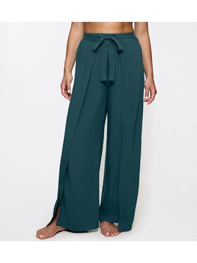 Triumph Triumph Spodnie damskie Beach MyWear Pareo Trousers 01 Turkusowy Loose Fit