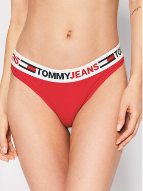 Tommy Jeans Tommy Jeans Stringi UW0UW03529 Czerwony