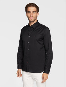 Tommy Hilfiger Tommy Hilfiger Сорочка Core Flex MW0MW25035 Чорний Regular Fit