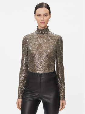 Bruuns Bazaar Bruuns Bazaar Blúz Aniqa BBW3588 Szürke Slim Fit