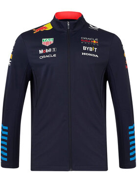 Red Bull Racing Red Bull Racing Kurtka softshell Red Bull Racing F1 2024 Granatowy Regular Fit