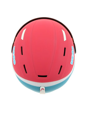 Head Skijaška Kaciga Maja Visor Pink/Blue 328334 Ružičasta