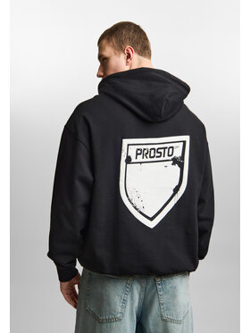 PROSTO. PROSTO. Bluza Shield Mini Splash KL261MSWE2061 Czarny Relaxed Fit