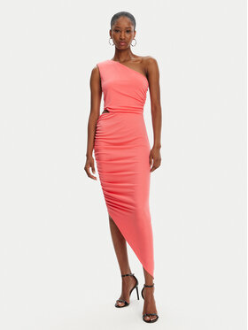 Patrizia Pepe Patrizia Pepe Rochie cocktail 2A2919 J280 R854 Coral Regular Fit