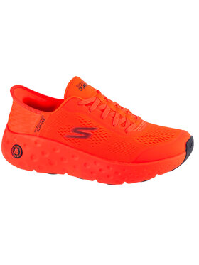 Skechers Skechers Buty do biegania Skechers Slip-Ins: Max Cushioning - Hyper Craze Pomarańczowy