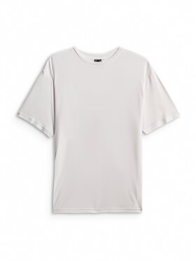4F 4F T-Shirt COMMERCIAL 4 Biały Loose Fit