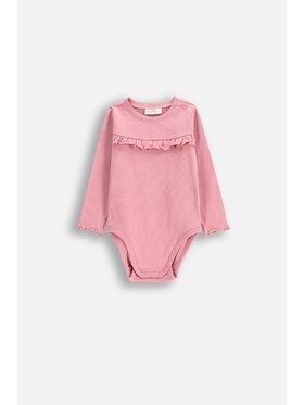 Coccodrillo Coccodrillo Body dziecięce WC5112102DGN-033 Różowy Regular Fit