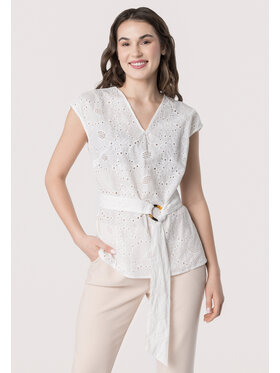 QUIOSQUE QUIOSQUE Halenka 2UC001 Bílá Regular Fit