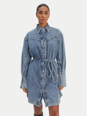 BOSS BOSS Jeanskleid 50557046 Blau Regular Fit