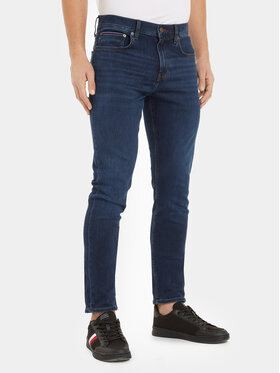 Tommy Hilfiger Tommy Hilfiger Дънки Layton MW0MW33357 Тъмносин Slim Fit