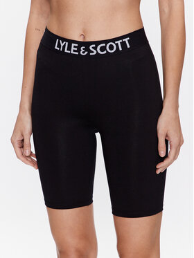 Lyle & Scott Lyle & Scott Sportske kratke hlače Logo SHW1800V Crna Slim Fit