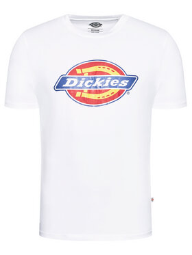 Dickies Majica Icon Logo DK0A4XC9WHX1 Bela Regular Fit