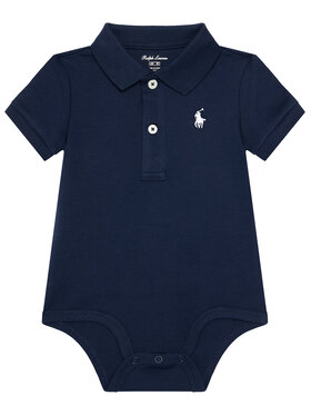 Polo Ralph Lauren Polo Ralph Lauren Body dziecięce 320735043003 Granatowy Regular Fit