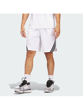 adidas adidas Szorty sportowe 139893 Biały Loose Fit