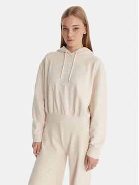 Guess Guess Світшот V6RQ03 KD761 Écru Regular Fit