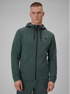 4F 4F Bluza techniczna VICTORY PACK Szary ciemny Regular Fit