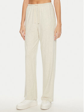 American Vintage American Vintage Pantaloni trening Ypawood YPA05AH24 Écru Loose Fit