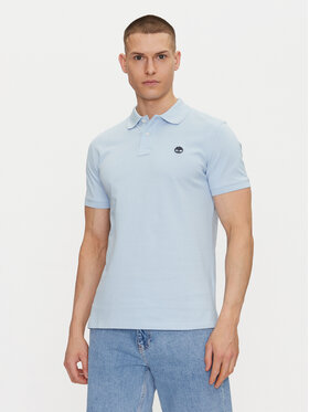 Timberland Timberland Polo TB0A6VDP Błękitny Regular Fit