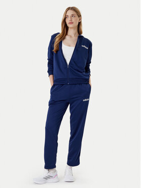 adidas adidas Анцуг Essentials Linear JD2696 Тъмносин Slim Fit