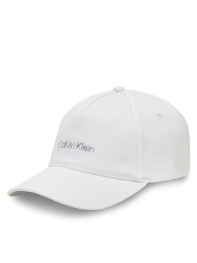 Calvin Klein Calvin Klein Czapka z daszkiem Must Tpu Logo K60K610525 Biały