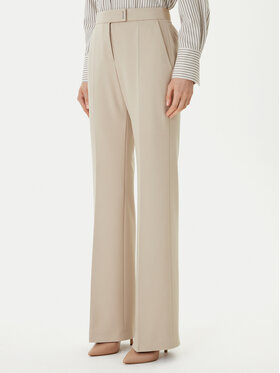 BOSS BOSS Spodnie materiałowe Talia4 50551907 Beżowy Relaxed Fit