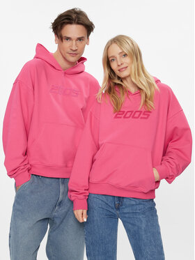 2005 2005 Majica dugih rukava Unisex 3D Ružičasta Relaxed Fit