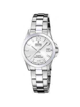 Festina Festina Zegarek F20049-1 Srebrny