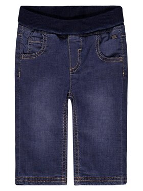 Kanz Kanz Spodnie materiałowe 1846624-0013 Granatowy Basic Fit