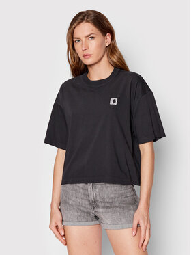 Carhartt WIP Carhartt WIP Tričko Nelson I029647 Čierna Balloon Fit