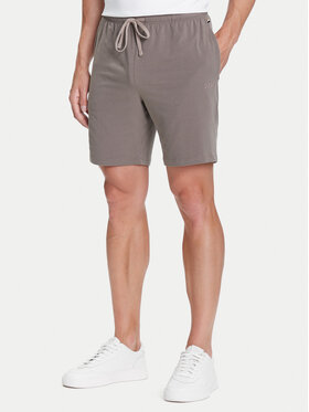 BOSS BOSS Szorty sportowe Mix&Match 50515314 Brązowy Regular Fit
