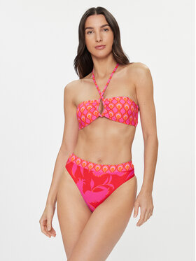 Seafolly Gornji Del Bikini Birds Of Paradise 31449-103 Rdeča